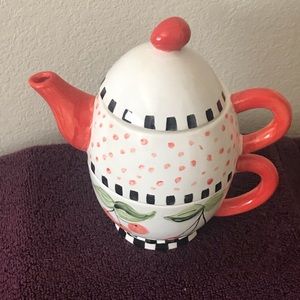 Tea Pot with cup